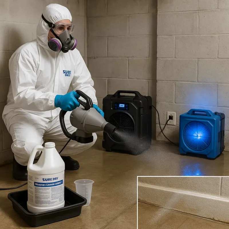 Sanitization and Odor Removal process in Christopher, IL