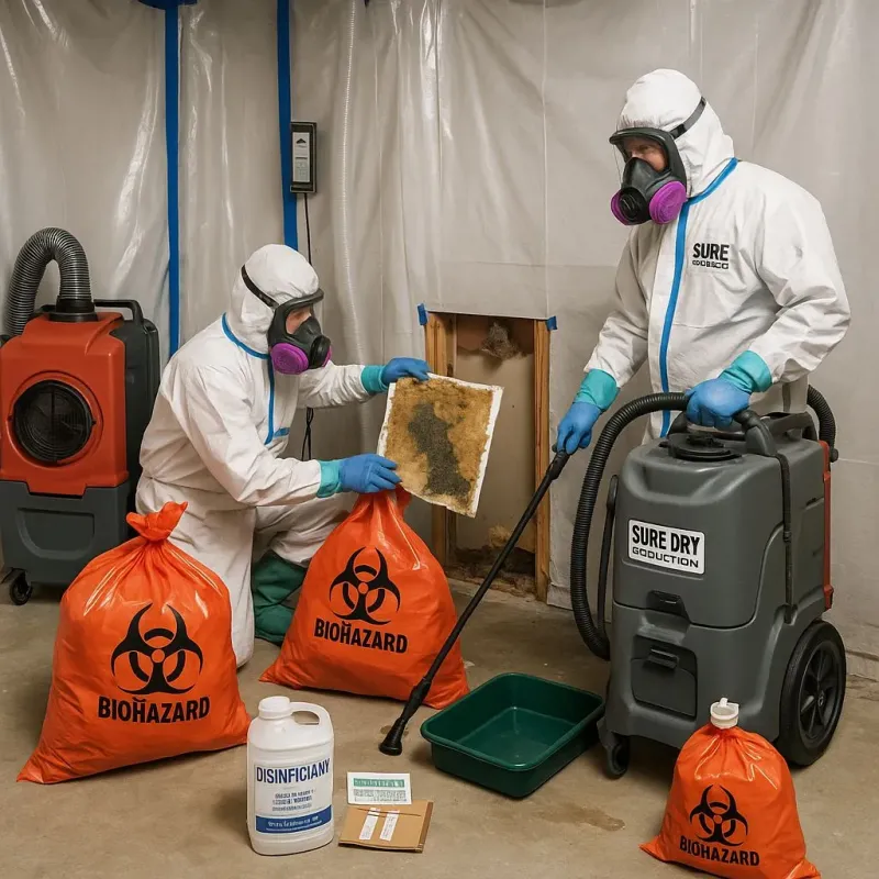 Contaminated Water Handling Protocols process in Christopher, IL