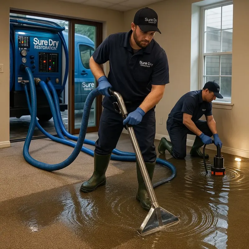 Water Extraction and Removal process in Christopher, IL